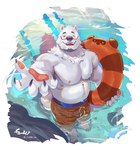 Rating: q
ID: 5640809
Date: 2025-06-14 01:08:04 -0400
Status: pending
Score: 9
5_fingers anthro bear ciloh claws clothed clothing eyewear fingers fur glasses humanoid_hands male mammal nipples pawpads pink_nipples pink_pawpads pool_float signature solo swimming_trunks swimwear topless topless_anthro topless_male white_body white_fur post #5640809