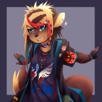 Rating: s
ID: 338742
Date: 2013-06-11 14:04:48 -0400
Status: active
Score: 37
1:1 absurd_res alternative_fashion anthro bone checkered clothing coontail_hair digital_media_(artwork) fastener female food food_print friendship_is_magic fruit fruit_print fur gloves hair half-length_portrait handwear hasbro hi_res mammal melon mustelid my_little_pony otter pin_(fastener) plant plant_print portrait punk rudragon safety_pin scene_(fashion) scene_haircut skull solo star tail tattoo vinyl_scratch_(mlp) watermelon watermelon_pattern post #338742