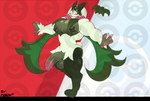 2024 anthro areola artist_name balls big_muscles big_pecs big_penis biped countershade_torso countershading cute_fangs digital_drawing_(artwork) digital_media_(artwork) felid feline fur generation_9_pokemon genitals glans green_arms green_balls green_body green_chest green_fingers green_fur green_genitals green_hands green_legs green_mask green_penis green_tail humanoid_genitalia humanoid_penis male mammal mask meowscarada merong muscular muscular_anthro muscular_male nintendo nipples nude nude_anthro nude_male pawpads paws pecs penile penis pink_areola pink_glans pink_tongue pokemon pokemon_(species) reverse_countershading short_tail signature smile solo standing tail tongue tongue_out urethra vein veiny_penis