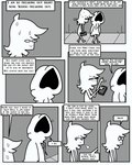 ambiguous_form ambiguous_gender bodily_fluids book border bottomless breath clothed clothing comic daniel_toke dialogue duo english_text eyes_closed female_(lore) greyscale hi_res holding_book holding_object hoodie hoodie_only human human_only iconography inner_monologue looking_away male mammal mivliano_10-c monochrome motion_lines narrowed_eyes not_furry obscured_face shane_frost sidewalk smile speech_bubble surprise sweat sweatdrop tears text thinking topwear topwear_only walking white_border