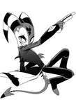 Rating: s
ID: 5606391
Date: 2025-05-29 07:00:20 -0400
Status: pending
Score: 4
absurd_res anthro blitzo_(helluva_boss) clothed clothing demon enaic31 gun helluva_boss hi_res imp male monochrome ranged_weapon simple_background solo spade_tail tail weapon white_background post #5606391
