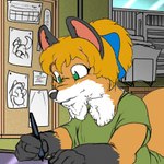 Rating: s
ID: 4507073
Date: 2023-12-31 18:34:39 -0500
Status: active
Score: 77
1:1 2023 2d_animation 5_fingers accessory animated anthro beard biped black_body black_ears black_fur black_hands black_markings black_nose blonde_hair blue_bow bow_accessory bow_ribbon box canid canine clothed clothing container digital_media_(artwork) drawing drawing_(action) drawing_(object) drawing_in_a_drawing drawing_tablet electronics facial_hair fingers fox fur fur_markings gloves_(marking) goatee green_clothing green_eyes green_shirt green_topwear hair hair_accessory hair_bow hair_ribbon inside kit_(kitsune_youkai) kitsune_youkai looking_at_viewer loop low_res male mammal markings multicolored_body multicolored_fur orange_body orange_fur orange_tail paper pink_inner_ear post-it_note ribbons shirt short_playtime snout solo tablet tail thumbnail topwear two_tone_body two_tone_fur white_beard white_body white_facial_hair white_fur window post #4507073