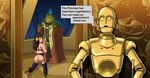 3po-series_protocol_droid alien android ankura_gungan boss_nass butt c-3po duo female gungan happy human interspecies machine male male/female mammal oral padme_amidala protocol_droid robot smile star_wars star_wars:_the_phantom_menace xxxtoon