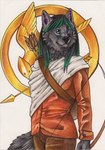 Rating: s
ID: 5420939
Date: 2025-03-08 20:19:50 -0500
Status: active
Score: 2
2015 anthro black_hair black_nose blue_eyes bottomwear bow_(weapon) brown_bottomwear brown_clothing brown_pants canid canine canis clothing colored_pencil_(artwork) cosplay female fur green_highlights grey_body grey_fur hair half-length_portrait highlights_(coloring) holding_bow_(weapon) holding_object holding_ranged_weapon holding_weapon jacket kitsune_nyx long_hair mammal mockingjay_symbol pants pen_(artwork) portrait ranged_weapon red_clothing red_jacket red_topwear satchel shaded simple_background snout solo standing tail the_hunger_games topwear traditional_media_(artwork) weapon white_background wolf post #5420939