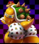Rating: s
ID: 2559011
Date: 2021-01-05 14:15:39 -0500
Status: active
Score: 46
anthro armband bowser butt claws clipboard clothed clothing eyewear glasses hair head_mirror hi_res holding_clipboard holding_object horn koopa looking_back male mario_bros medical_instrument muscular muscular_anthro muscular_male nintendo open_mouth pattern_clothing pattern_underwear rear_view red_eyes red_hair scalie scientific_instrument sharp_teeth shell solo spiked_armband spiked_shell spiked_wristband spikes spikes_(anatomy) teeth topless underwear wristband yellow_body zombiehk post #2559011