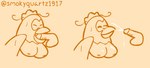 Rating: e
ID: 5601103
Date: 2025-05-26 22:54:32 -0400
Status: active
Score: 2
anthro artist_name avian balls bird bodily_fluids breasts cheap_cheap_the_cooking_chicken cum digital_drawing_(artwork) digital_media_(artwork) english_text female galliform genital_fluids genitals hi_res nipples nude parappa_the_rapper penis simple_background smile smokyquartz1917 solo sony_corporation sony_interactive_entertainment text post #5601103