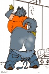 Rating: e
ID: 354126
Date: 2013-07-19 02:41:41 -0400
Status: active
Score: 92
2013 against_surface against_wall amad_no_moto anthro armor big_breasts big_butt blush bottomless bottomwear bottomwear_down breast_squish breasts butt canid canine canis clothed clothing construction_worker female genitals gloves handwear hard_hat headgear helmet huge_breasts japanese_text looking_back mammal mooning overalls pants pants_down partially_clothed presenting presenting_pussy public pussy slightly_chubby solo squish text toolbox unprofessional_behavior wolf post #354126