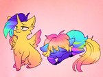 Rating: s
ID: 5516325
Date: 2025-04-20 01:04:41 -0400
Status: active
Score: 3
2025 ambiguous_gender black_hooves blue_body blue_fur blue_mane digital_drawing_(artwork) digital_media_(artwork) duo equid equine eye_bags eyebrows eyes_closed feathered_wings feathers feral fluffy_pony fluffy_pony_(species) fur gradient_mane gradient_tail green_eyes half-closed_eyes hooves horn lookabooboo lying mammal mane mythological_creature mythological_equine mythology narrowed_eyes on_front pink_background pink_hooves simple_background sitting sleeping tired winged_unicorn wings yellow_body yellow_fur yellow_horn post #5516325