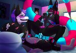 Rating: e
ID: 5569831
Date: 2025-05-13 16:37:31 -0400
Status: active
Score: 7
absurd_res ampwave anthro artfox26 avian bed bedroom bird black_body black_fur blue_body blue_eyes blue_fur blue_hair blue_penis blush blush_lines bodily_fluids chicken countershade_torso countershading cowgirl_position cum cum_drip cum_in_ass cum_inside cum_on_penis door dripping duo ejaculation eye_contact from_front_position fur fur_markings furniture galliform gallus_(genus) generic_fur genital_fluids genitals grey_body grey_fur grin hair hi_res hybrid hyena knot knotted_penis looking_at_another looking_down looking_pleasured looking_smug male male/male mammal markings masturbation multi_knot multicolored_body multicolored_hair multicolored_penis on_bottom on_top penetration penile penile_penetration penis phasianid pillow pink_eyes pink_nose pink_penis pink_sclera poster purple_body purple_fur purple_hair scar seductive sex sharp_teeth size_difference skulldog_(species) smile smug spots spotted_body spotted_fur sub_on_top tattoo teeth white_body white_fur post #5569831