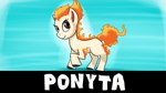 16:9 ergomancy female feral fire flaming_hair flaming_mane flaming_tail generation_1_pokemon hasbro hi_res hooves my_little_pony nintendo pokemon pokemon_(species) ponification ponyta pseudo_hair pseudo_mane red_eyes solo style_emulation tail white_body widescreen