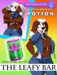 advertisement anthro before_and_after big_breasts bird_dog breasts brown_eyes caek canid canine canis clothed clothing cocker_spaniel curvy_figure digital_media_(artwork) domestic_dog dracojeff english_text female fur hair hi_res huge_breasts hunting_dog mammal multi_arm multi_breast multi_limb muscular muscular_anthro muscular_female solo spaniel text the_leafy_bar torn_clothing transformation voluptuous