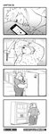 2020 absurd_res american_black_bear anthro bathing bear belly black_bear bottomwear cellphone clothing comic cute_fangs delivery_bear_service electronics eyes_closed eyewear fangs glasses hi_res kamui_shirow kermo_(kamui_shirow) kermode_bear male mammal overweight overweight_anthro overweight_male pants phone shirt sleeping smartphone solo teeth topwear ursine