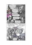 2016 absurd_res age_difference anon armor bold_text border bracers comic cutie_mark dialogue earth_pony elderly english_text equid equine explanation fan_character female feral friendship_is_magic hasbro hi_res horse human limestone_pie_(mlp) linked_speech_bubble male mammal marble_pie_(mlp) mascara_maroon maud_pie_(mlp) my_little_pony name_drop name_in_dialogue pencils_(artist) pony species_in_dialogue speech_bubble starry_eyes stuttering text text_emphasis underline white_border