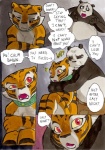 2013 anthro bear better_late_than_never collar comic daigaijin dialogue dreamworks duo english_text felid female giant_panda green_eyes kung_fu_panda male mammal master_po_ping master_tigress nude pantherine red_eyes slightly_chubby text tiger