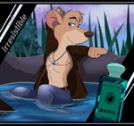 Rating: q
ID: 5266368
Date: 2024-12-25 23:31:46 -0500
Status: active
Score: 8
advertisement anthro athletic athletic_anthro athletic_male basil_(disney) belt blue_eyes bodily_fluids bottomwear button_(fastener) chest_tuft clothed clothing collared_shirt cologne denim denim_bottomwear denim_clothing disney dress_shirt english_text glass_bottle grass hand_behind_head head_tuft hi_res house_mouse jeans jewelry lilgrimmapple male mammal modelling mouse murid murine necklace open_clothing open_shirt open_topwear pants plant rodent shirt sitting_in_water sky solo sweat text the_great_mouse_detective topwear tuft post #5266368