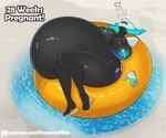 2023 6:5 absurd_res anthro areola belly big_belly big_breasts bikini bikini_bottom bikini_top blue_hair blue_nipples bottomwear breasts butt clothing darkner deltarune digital_media_(artwork) english_text felid feline female flip_flops floating_hands footwear frozenartifice fur hair hi_res huge_breasts hyper hyper_pregnancy inflatable inner_tube machine mammal nipples open_mouth pool pregnant pregnant_female pregnant_robot robot sandals shoes simple_background sleeping solo sound_effects swimwear tasque_manager text thick_thighs two-piece_swimsuit undertale_(series) wardrobe_malfunction wide_hips