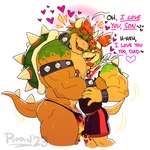 1:1 2023 age_difference aged_up anthro anthro_on_anthro barely_contained barely_contained_penis biceps big_muscles blush bodily_fluids bowser bowser_jr. bracelet bulge bulge_frottage clothed clothing collar colored comic conditional_dnp countershade_torso countershading crying dialogue duo english_text facial_hair father's_day father_(lore) father_and_child_(lore) father_and_son_(lore) genitals goatee green_body green_scales hair hi_res holidays horn hug humanoid_genitalia humanoid_penis i_love_you incest_(lore) jewelry kerchief koopa larger_male male male/male mario_bros mature_anthro mature_male mostly_nude muscular muscular_anthro muscular_male neckerchief neckwear nintendo nipple_piercing nipple_ring nipples non-mammal_nipples orange_body orange_scales parent_(lore) parent_and_child_(lore) parent_and_son_(lore) pecs penis piercing poppin precum_stain red_eyes red_hair ring_piercing scales scalie shell shirt simple_background size_difference skimpy smaller_male son_(lore) spiked_bracelet spiked_collar spiked_shell spikes spikes_(anatomy) sweat sweatdrop tank_top tears tears_of_joy text thong topwear torn_clothing underwear wet wet_clothing white_background