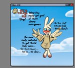 Rating: s
ID: 5408175
Date: 2025-03-02 17:45:02 -0500
Status: active
Score: 140
angel angel_gabby angel_hare angel_hare_(the_east_patch) anthro barefoot blush blushing_profusely clothing coin cursor dialogue digital_creature embarrassed english_text feathered_wings feathers feet female freckles fur lagomorph leporid mammal multicolored_body multicolored_fur rabbit scut_tail shirt short_tail solo soulcentinel tail text the_east_patch topwear tunic two_tone_body two_tone_fur window_(computing) wings worried_look post #5408175