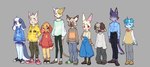 2021 3129_(ffjjfjci) 4_toes 5_fingers ai_xiao_(ffjjfjci) ambiguous_gender anthro barefoot biped blue_body blue_eyes blue_fur blush bottomwear bow_tie brown_body brown_eyes brown_fur canid canine canis changle_(ffjjfjci) clothed clothing domestic_cat domestic_dog ear_piercing ear_tag ears_down ears_up eyes_closed feet felid feline felis female ffjjfjci fingers fluffy fluffy_tail footwear fur fuxiao_(ffjjfjci) grey_background grey_eyes group hai_na_chuan_(ffjjfjci) half-closed_eyes hand_on_hip hi_res hoodie inner_ear_fluff kemono lagomorph legwear leporid li_shenao_(ffjjfjci) lineup long_tail looking_at_viewer looking_down male mammal model_sheet multicolored_body multicolored_fur narrowed_eyes orange_body orange_fur pants piercing pivoted_ears plantigrade purple_body purple_eyes purple_fur rabbit red_eyes richard_(ffjjfjci) sad sandals shan_chui_cha_(ffjjfjci) shirt shoes short_tail simple_background smile socks standing sweater tail tan_body tan_fur text text_on_clothing text_on_hoodie text_on_sweater text_on_topwear thigh_highs thigh_socks toes topwear torn_clothing towel tuft two_tone_body two_tone_fur white_body white_fur white_inner_ear xiao_hui_(ffjjfjci) yellow_eyes young young_anthro young_female young_male