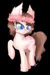 2016 2:3 alpha_channel blue_eyes blue_pupils brown_mane brown_tail closed_smile colored cutie_mark digital_drawing_(artwork) digital_media_(artwork) earth_pony english_description equid equine eyelashes fan_character female female_feral feral flower flower_crown freckled_legs freckles fur hasbro hi_res hooves horse light lighting long_tail mammal mane mouth_closed my_little_pony pink_flower plant pony pose pupils quadruped raised_foot rakkyoarts red_freckles sally_(reflected-rain) shaded signature simple_background smile solo sparkles sparkling_eyes tail tan_body tan_fur transparent_background unguligrade white_freckles