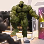 3d_(artwork) abs balls clothing digital_media_(artwork) footwear genitals green_body green_skin hairy humanoid humanoid_pointy_ears male muscular muscular_humanoid muscular_male nipples og_idk orc pecs penis socks vein veiny_muscles veiny_penis