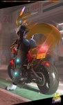 Rating: s
ID: 5047782
Date: 2024-09-13 13:33:25 -0400
Status: active
Score: 55
2024 3d_(artwork) alpha_channel anthro arm_tuft bandai_namco biped black_bodysuit black_clothing black_nose black_sclera black_skinsuit blue_eyes blue_markings bodysuit border butt canid cheek_tuft claws clothed clothing digimon digimon_(species) digital_media_(artwork) digitigrade dipstick_ears dipstick_tail ear_markings eye_markings facial_tuft female fluffy fluffy_tail gloves_(marking) kespr leg_markings looking_at_viewer looking_back looking_back_at_viewer mammal markings motorcycle multicolored_ears neck_tuft night open_mouth open_smile outside rear_view renamon renamon_(kespr) shoulder_tuft skinsuit smile socks_(marking) solo standing tail tail_markings tight_clothing toe_claws transparent_border tuft vehicle white_markings yellow_body post #5047782