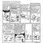 1:1 ambiguous_gender anthro black_and_white chris_sanders comic cross dialogue domestic_cat duo english_text eye_patch eyewear felid feline felis kiskaloo lagomorph leporid mammal monochrome mr._stuffings_(kiskaloo) ogo_(kiskaloo) rabbit ranged_weapon shuriken speech_bubble text tombstone toony url weapon whiskers