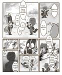 anaguma badger bono_bono comic dialogue english_text gulonine hi_res male mammal mustelid musteline papa_guzuri_(bonobono) sz text wolverine