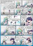 alternate_species angry clothed clothing comic crown dialogue dress english_text eyes_closed female friendship_is_magic hair hasbro headgear hi_res human humanized mammal mauroz multicolored_hair my_little_pony nightgown noogie princess_celestia_(mlp) purple_hair sleeping text tiara twilight_sparkle_(mlp) two_tone_hair