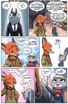 borba canid canine canis comic disney english_text female fox judy_hopps lagomorph leporid male male/female mammal nick_wilde rabbit red_fox text true_fox wolf zootopia