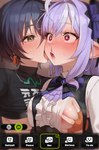 Rating: q
ID: 5589222
Date: 2025-05-21 20:01:48 -0400
Status: active
Score: 44
absurd_res accessory ahoge areola areola_slip belle_(zenless_zone_zero) big_breasts black_clothing black_shirt black_topwear blood blue_hair blush blush_lines bodily_fluids bow_ribbon breast_grab breast_squish breasts clothed clothing digital_drawing_(artwork) digital_media_(artwork) dripping drooling duo ear_piercing ear_ring elf english_text face_lick female female/female female_human female_humanoid fingerless_gloves gloves grabbing_from_behind green_eyes gui hair hair_accessory hair_bow hair_ribbon hand_on_breast handwear heart_pupils hi_res hud human humanoid hyuk_art jewelry licking licking_another long_hair mammal mihoyo mole_under_eye necklace no_bra nosebleed not_furry open_mouth orange_clothing orange_gloves orange_handwear piercing pointy_ears purple_hair ribbons ring_piercing saliva saliva_drip saliva_on_face selfie shirt short_hair squish steamy_breath surprised_expression sweat sweaty_breasts sweaty_face text tongue topwear under_boob vivian_(zenless_zone_zero) zenless_zone_zero post #5589222