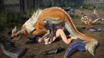 16:9 2023 3d_(artwork) 4k absurd_res all_fours anal anal_penetration animal_genitalia animal_penis arm_tuft armor bestiality bird_wyvern blender_(artwork) blue_body blue_scales bottomwear capcom cheek_tuft claws cloaca cloacal_penis clothing clothing_aside detailed_background digital_media_(artwork) doggystyle duo_focus erection facial_tuft fangs feral feral_penetrating feral_penetrating_human feral_penetrating_male fluffy from_behind_position fur genitals grass great_izuchi great_sword_(monster_hunter) greatsword group hair head_tuft headgear headgear_only headwear headwear_only hi_res human human_on_feral human_penetrated interspecies ivorylagiacrus izuchi larger_feral larger_male lying male male/male male_on_feral male_penetrated male_penetrating male_penetrating_male mammal monster_hunter mostly_nude mounting multicolored_body multicolored_fur nude on_front on_ground on_one_leg on_top orange_body orange_eyes orange_fur outside pants penetration penis pinned plant pupils scales scalie sex sharp_tail shoulder_tuft size_difference slit_pupils smaller_human smaller_male sniffing sniffing_clothes standing step_position tail tail_tuft teeth tuft two_tone_body two_tone_fur underwear underwear_sniffing weapon white_body white_fur white_scales widescreen