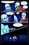 absolutedream animated_skeleton bone comic dialogue echo_flower english_text hi_res papyrus_(undertale) sans_(undertale) skeleton text undead undertale undertale_(series)