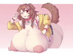 accessory animal_humanoid animated areola big_breasts big_butt bone bone_accessory bouncing_breasts braided_hair breasts brown_hair butt canid canid_humanoid canine canine_humanoid clothing collar dog_humanoid female gesture hair hair_accessory hand_gesture hololive huge_breasts huge_butt huge_thighs humanoid hyper hyper_breasts inugami_korone jacket kittenboogers mammal mammal_humanoid nipples no_sound one_eye_closed shaking_butt short_hair short_playtime smile smiling_at_viewer solo tail teeth thick_thighs topwear v_sign vtuber webm wink