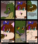 2017 accessory anthro bow_ribbon box breasts brown_hair colored comic container dessert domestic_cat doughnut dragon duo eating english_text feeding felid feline felis female food green_body green_scales hair hair_accessory hair_bow hair_ribbon hi_res horn if_hell_had_a_taste male mammal marci_hetson morbidly_obese morbidly_obese_anthro morbidly_obese_female multicolored_body multicolored_scales muscular muscular_anthro muscular_male mythological_creature mythological_scalie mythology nude obese obese_anthro obese_female open_mouth overweight overweight_anthro overweight_female pastry red_eyes ribbons scales scalie scar skylar_fidchell teal_eyes text two_tone_body two_tone_scales url viroveteruscy yellow_body yellow_scales yellow_sclera