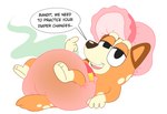 Rating: e
ID: 5545533
Date: 2025-05-03 04:38:37 -0400
Status: active
Score: 15
anthro australian_cattle_dog bluey_(series) bonnet canid canine canis cattledog chilli_heeler clothed clothing dialogue diaper domestic_dog english_text eyelashes feces female headgear headwear herding_dog hi_res mammal pastoral_dog sippysips soiled_diaper solo speech_bubble stink_fumes text unclean_diaper used_diaper wearing_diaper post #5545533