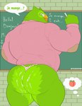 Rating: e
ID: 5334285
Date: 2025-01-27 13:09:35 -0500
Status: active
Score: 56
2025 absurd_res anthro avian barazoku beak belt big_butt big_muscles bird bodily_fluids bottomwear bubble_butt butt chalk chalkboard classroom clothed clothing collared_shirt cum cum_on_butt dialogue dress_shirt duo_(duolingo) duolingo emoji english_text eyewear feathers food french_text fruit genital_fluids glasses heart_clothing heart_symbol heart_thong heart_underwear hi_res holding_object huge_butt huge_muscles huge_thighs inside looking_at_viewer looking_back looking_back_at_viewer male mascot musclegut muscular muscular_anthro muscular_male offscreen_character open_mouth open_smile owl pattern_clothing pattern_thong pattern_underwear peach_(fruit) plant rear_view school shirt smile solo standing talking_to_viewer teacher text thick_arms thick_thighs thong thought_bubble tight_clothing topwear tuft tylerstark underwear wall_(structure) post #5334285
