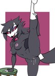Rating: e
ID: 5572574
Date: 2025-05-14 20:00:09 -0400
Status: active
Score: 90
anus aptom7747 avian beak black_body black_feathers bodily_fluids choker dripping_pussy dripping_wet feathers female flexible genital_fluids genitals helluva_boss hi_res humanoid jewelry necklace octavia_(helluva_boss) one_leg_up pussy raised_leg slim solo splits spread_legs spreading standing tail tail_feathers vaginal_fluids vertical_splits post #5572574