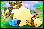 Rating: q
ID: 5573276
Date: 2025-05-15 01:48:09 -0400
Status: active
Score: 0
2008 anthro banana belly big_belly diddy_kong dixie_kong donkey_kong_(series) female food fruit group haplorhine huge_belly mammal monkey nintendo outside overweight plant primate simple_background sitting tiny_kong trio virus-20 post #5573276