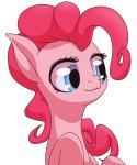 2014 5:6 blue_eyes digital_media_(artwork) earth_pony equid equine female feral friendship_is_magic fur hair hasbro horse mammal my_little_pony pink_body pink_fur pink_hair pinkie_pie_(mlp) pony simple_background solo stoic5 white_background