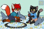 Rating: s
ID: 3800501
Date: 2023-01-08 18:31:48 -0500
Status: active
Score: 20
3:2 animal_plushie anthro black_body black_fur black_hair blahaj canid canine clean_diaper clothed clothing diaper diaper_under_clothing domestic_cat duo fangs felid feline felis fox fur hair hi_res ikea inanimate_object male mammal marine_plushie maxwtv open_mouth playing playing_with_toys plushie red_hair shark_plushie simple_background sitting smile tail teeth toy toy_train toy_vehicle wearing_diaper young young_anthro young_male post #3800501