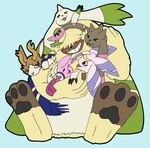Rating: s
ID: 3785052
Date: 2023-01-01 10:06:05 -0500
Status: active
Score: 4
angoramon anthro antlers bandai_namco brown_body brown_fur chinese_zodiac cutemon digimon digimon_(species) female fur grin group hair hair_over_eyes horn lopmon lunamon male new_year_2023 pawpads pink_body pink_fur ponytail_ears pyontomon size_difference smile terriermon white_body white_fur wsdigi year_of_the_rabbit yellow_body yellow_fur post #3785052