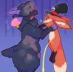 Rating: e
ID: 5616589
Date: 2025-06-02 14:21:33 -0400
Status: active
Score: 14
absurd_res animal_genitalia anthro big_ears bodily_fluids bovid canid canine caprine clothing dragonpatches duo ear_piercing female fennec_fox feral fox genital_fluids genitals hair hair_over_eyes hat headgear headwear hi_res inner_ear_fluff male male/female mammal meep_sheep piercing sheath sheep slightly_chubby top_hat true_fox tuft urine post #5616589