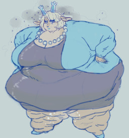 Rating: q
ID: 5640784
Date: 2025-06-14 00:56:33 -0400
Status: active
Score: 46
anthro antlers belly big_belly big_breasts blonde_hair blue_antlers blue_lipstick blue_nose breasts carol_holiday cleavage clothed clothing deer deltarune eyelashes eyeshadow fat_arms fat_legs female footwear freckles fur gem grumpy hair hi_res high_heels horn huge_breasts jewelry lipstick makeup mammal mature_anthro mature_female morbidly_obese morbidly_obese_anthro morbidly_obese_female necklace new_world_deer obese obese_anthro obese_female overweight overweight_anthro overweight_female pearl_(gem) pearl_necklace pillowknight reindeer shoes simple_background snowflake solo standing tan_body tan_fur undertale_(series) wrinkles post #5640784