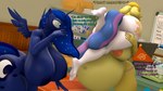 16:9 3d_(artwork) 4k absurd_res animal_crossing anthro anthro_pred anthro_prey anthrofied areola belly big_belly big_breasts big_butt breasts butt canid canine canis coriponer covering covering_mouth crossover dialogue digital_media_(artwork) domestic_dog english_text equid equine female female_pred female_prey friendship_is_magic group hasbro head_first hi_res horn huge_breasts inside isabelle_(animal_crossing) mammal muffled my_little_pony mythological_creature mythological_equine mythology navel nintendo nipples office oral_vore partially_inside princess_celestia_(mlp) princess_luna_(mlp) revamped_anthros same_size_vore sequence sibling_(lore) sister_(lore) sisters_(lore) source_filmmaker_(artwork) swallowing talking_to_another text trio vore widescreen willing_prey winged_unicorn wings