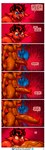 aamon_(james_howard) absurd_res anthro asphyxiation bat big_penis choking comic demon dialogue english_text expansion genital_expansion genitals group hi_res huge_penis hyper hyper_genitalia hyper_penis james_howard male male/male mammal nude onlyfans penis penis_expansion profanity subscribestar text url