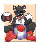 Rating: e
ID: 5549027
Date: 2025-05-04 17:17:09 -0400
Status: active
Score: 25
2024 anthro balls black_body black_fur black_nose bodily_fluids bondage_boots bondage_gear bondage_gloves bone_collar_tag canid canine chastity_cage chastity_device clothed clothing collar collar_tag colored cookiebandit countershading cutaway daisuke_the_fox diaper fox fur genital_fluids genitals green_eyes hand_on_diaper handwear head_tuft hi_res looking_aside male mammal one_eye_closed penis red_collar simple_background sitting sitting_on_ground solo tan_background touching_diaper tuft unclean_diaper urine used_diaper wearing_diaper wet_diaper wetness_indicator white_body white_countershading post #5549027