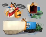 abdominal_bulge anal anal_penetration anthro extreme_penetration felid frosted_flakes grey_background hi_res kellogg's larger_prey lotolotl male mammal mascot object_penetration pantherine penetration ridiculous_bulge simple_background smaller_pred stretched_anus stretchy_bulge tiger tony_the_tiger truck_(vehicle) vehicle vehicle_insertion what xray_view