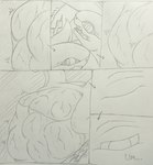 ambiguous_gender dragon dragons_preggo eye_focus female feral hi_res hyper hyper_pregnancy imminent_birth internal mythological_creature mythological_scalie mythology preg_horror pregnant raimon scalie sketch traditional_media_(artwork) waking_up