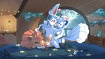 16:9 4k absurd_res alolan_form alolan_vulpix anthro clothing eeveelution female generation_1_pokemon generation_6_pokemon generation_7_pokemon group hi_res khallion lingerie male male/female nintendo plushie pokemon pokemon_(species) regional_form_(pokemon) sylveon tree_house trio vulpix widescreen